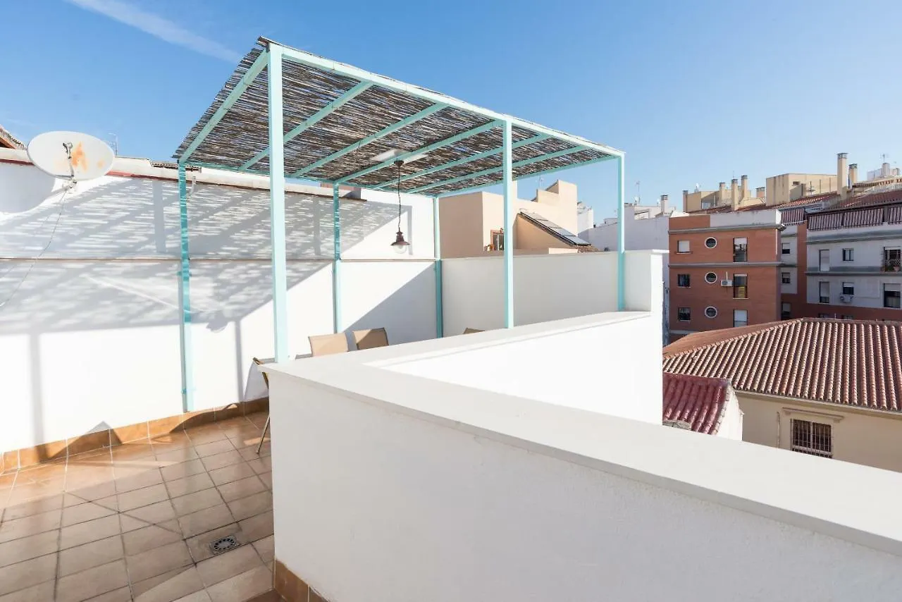 Lu&Cia Terraza Lagunillas Málaga Lägenhet